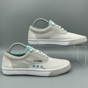 NEW Columbia Women’s PFG Slack Tide Lace Up Boat Shoes Gray Size 10